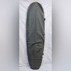 Free People SURFBOARD COVER WEEKENDR SURF CO  olive canvas board cover NWT
